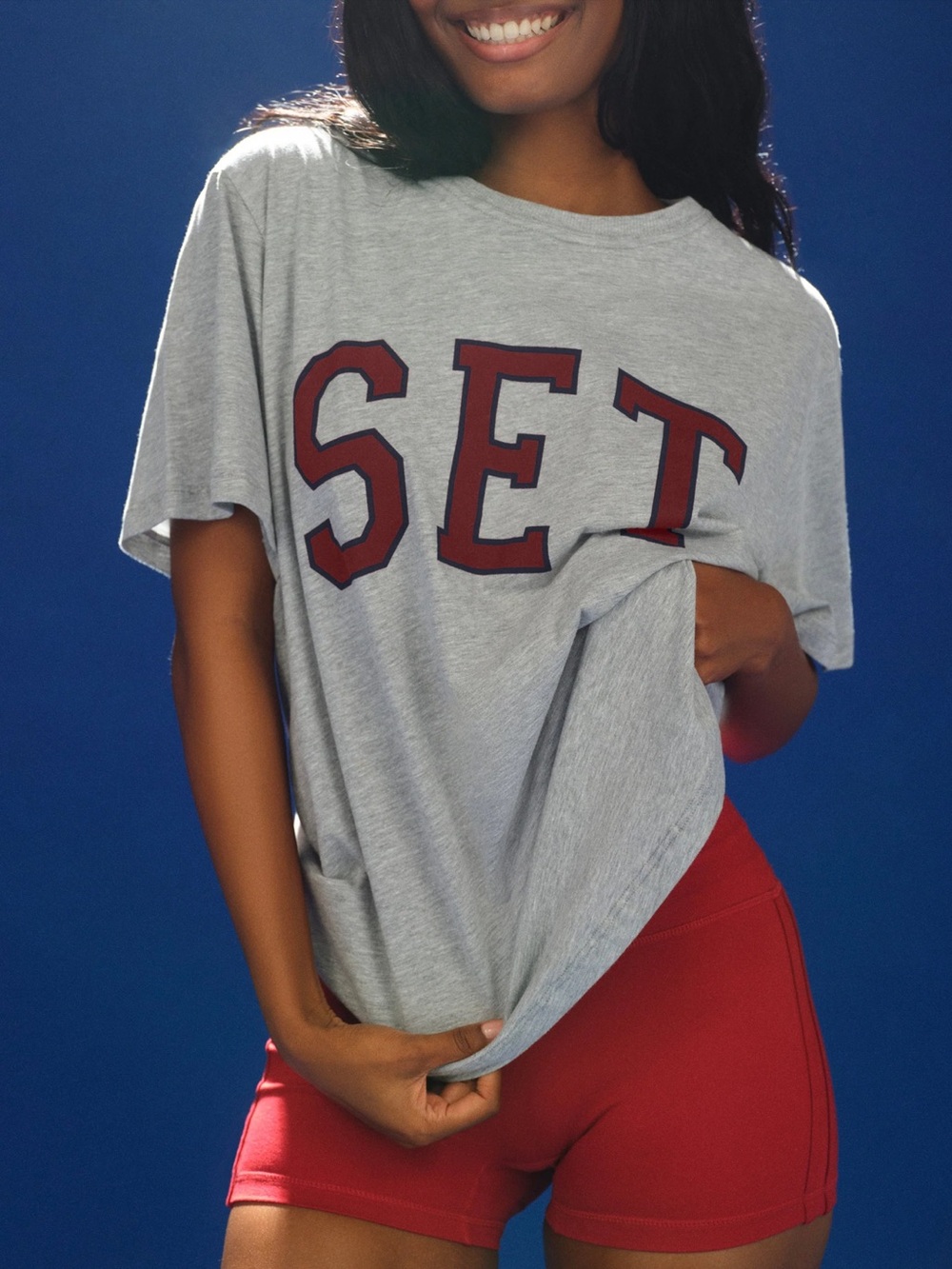 NWT Set Active Daily Boyfriend Tee - S